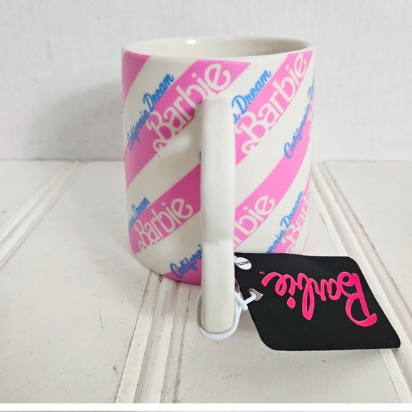 Barbie 21oz Ceramic Mug with “B” handle. - Picture 2 of 6